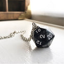 D20 Necklace Dungeons and Dragons Jewelry D20 Gift-Lydia's Vintage | Handmade Personalized Vintage Style Necklaces, Lockets, Earrings, Bracelets, Brooches, Rings