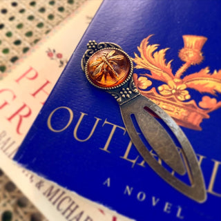 Dragonfly Bookmark Outlander Book Mark Book Lover Gift-Lydia's Vintage | Handmade Personalized Bookmarks, Keychains