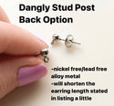 Unicorn Earrings The Last Unicorn Lover Gift-Lydia's Vintage | Handmade Personalized Vintage Style Earrings and Ear Cuffs