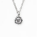 Sun Necklace Silver Sun Necklace-Lydia's Vintage | Handmade Personalized Vintage Style Necklaces, Lockets, Earrings, Bracelets, Brooches, Rings