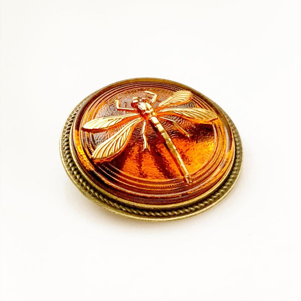 Dragonfly Brooch Outlander Gifts Outlander Jewelry Renaissance Faire Pin-Lydia's Vintage | Handmade Custom Cosplay, Renaissance Fair Inspired Style Necklaces, Earrings, Bracelets, Brooches, Rings