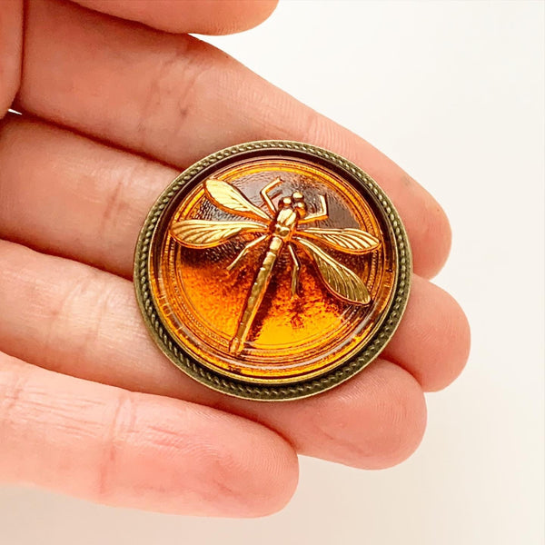 Dragonfly Brooch Outlander Gifts Outlander Jewelry Renaissance Faire Pin-Lydia's Vintage | Handmade Custom Cosplay, Renaissance Fair Inspired Style Necklaces, Earrings, Bracelets, Brooches, Rings