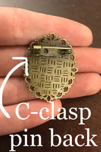 Load image into Gallery viewer, Mermaid Cameo Brooch Mermaid Jewelry Renaissance Faire Pin-Lydia&#39;s Vintage | Handmade Custom Cosplay, Renaissance Fair Inspired Style Necklaces, Earrings, Bracelets, Brooches, Rings