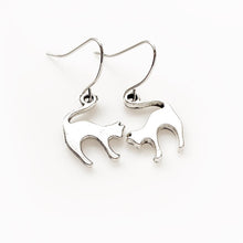 Load image into Gallery viewer, Cat Earrings Cute Cat Jewelry