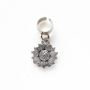 Ear Cuff Sunflower Ear Cuff No Piercing Non Pierced