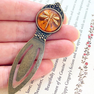 Dragonfly Bookmark Outlander Book Mark Book Lover Gift-Lydia's Vintage | Handmade Personalized Bookmarks, Keychains