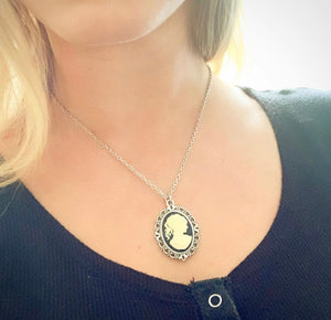 Cameo Necklace Gift for Women Cameo Jewelry-Lydia's Vintage | Handmade Personalized Vintage Style Necklaces, Lockets, Earrings, Bracelets, Brooches, Rings
