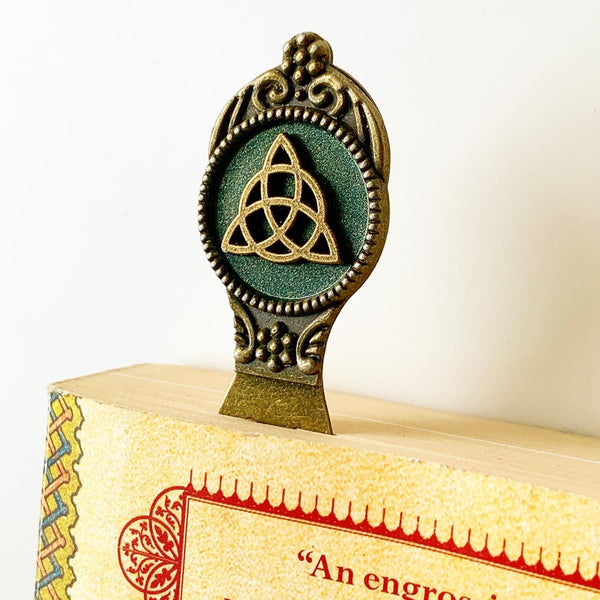 Celtic Knot Bookmark Book Lover Gift-Lydia's Vintage | Handmade Personalized Bookmarks, Keychains