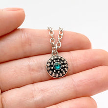 Load image into Gallery viewer, Birthstone Necklace Birthstone Jewelry Gift for Women Simple Pendant-Lydia&#39;s Vintage | Handmade Personalized Vintage Style Necklaces, Lockets, Earrings, Bracelets, Brooches, Rings