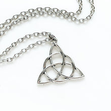 Load image into Gallery viewer, Celtic Knot Necklace Renaissance Faire Celtic Jewelry Trinity Knot