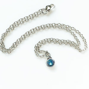 Birthstone Necklace Seashell Necklace Gift for Girls