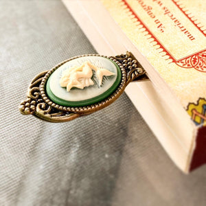 Mermaid Bookmark Cameo Bookmark Mermaid Lover Gift Book Lover-Lydia's Vintage | Handmade Personalized Bookmarks, Keychains