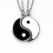 Load image into Gallery viewer, Yin Yang Best Friend Necklace Set BFF Friendship Necklace
