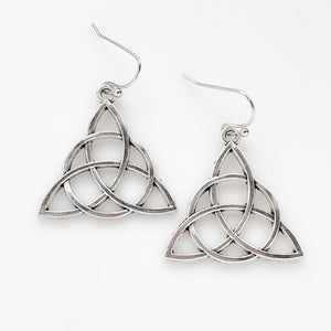Celtic Earrings Celtic Knot Trinity Knots Celtic Jewelry-Lydia's Vintage | Handmade Personalized Vintage Style Earrings and Ear Cuffs