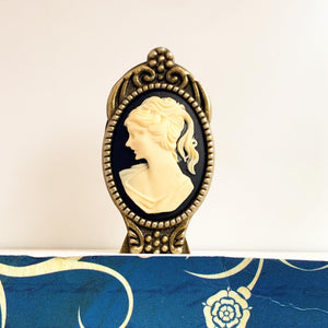 Cameo Bookmark Historical Romance Book Lover Gifts Metal Bookmarks