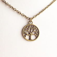 Load image into Gallery viewer, Tree of Life Necklace Tree Pendant Gift for Women for Men