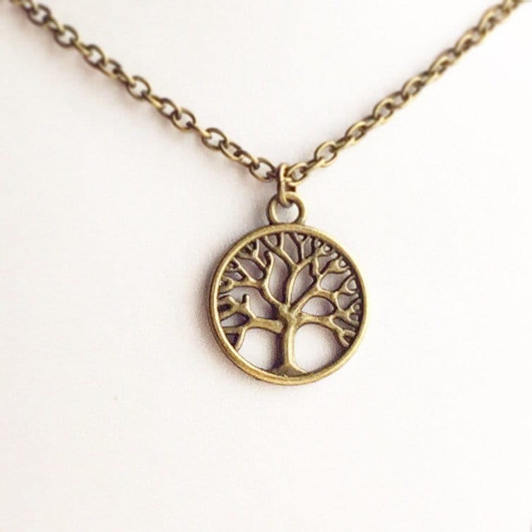 Tree of Life Necklace Tree Pendant Gift for Women for Men-Lydia's Vintage | Handmade Personalized Vintage Style Necklaces, Lockets, Earrings, Bracelets, Brooches, Rings