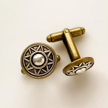 Load image into Gallery viewer, Two Tone Cufflinks Wedding Gifts for Men